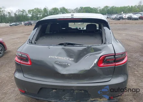 2015 Porsche Macan S from USA, damaged, VIN WP1AB2A54FLB62837